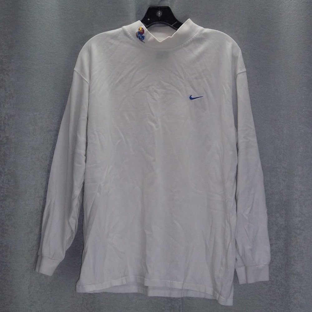 Vintage KU White Long Sleeve Shirt